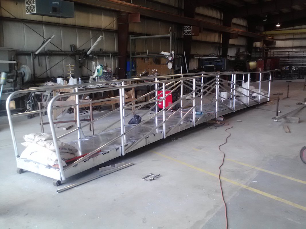 40 foot gangway in production