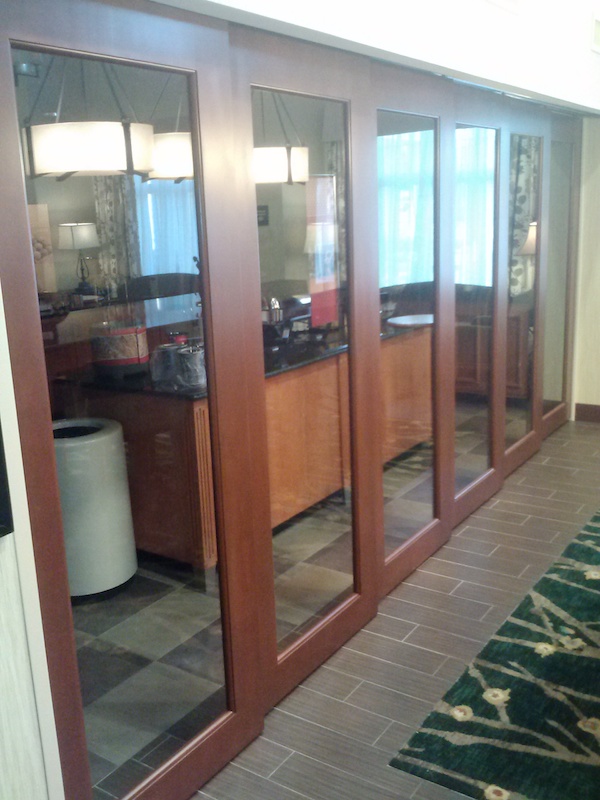 Hampton inn doors